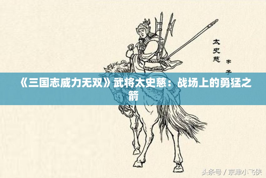 《三国志威力无双》武将太史慈：战场上的勇猛之箭